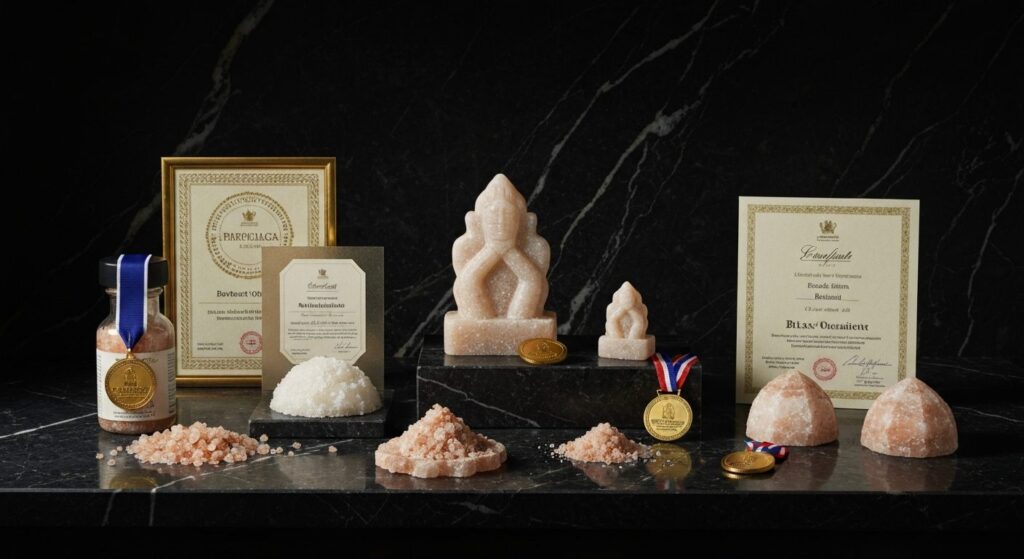 Bali Fleur de Sel artisan salt awards and certifications